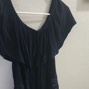 Elegant Black Women's Top